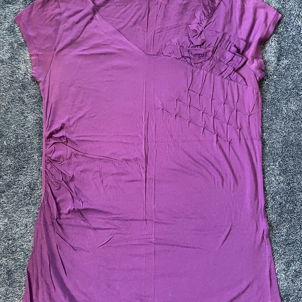 Chic Women's Purple Blouse